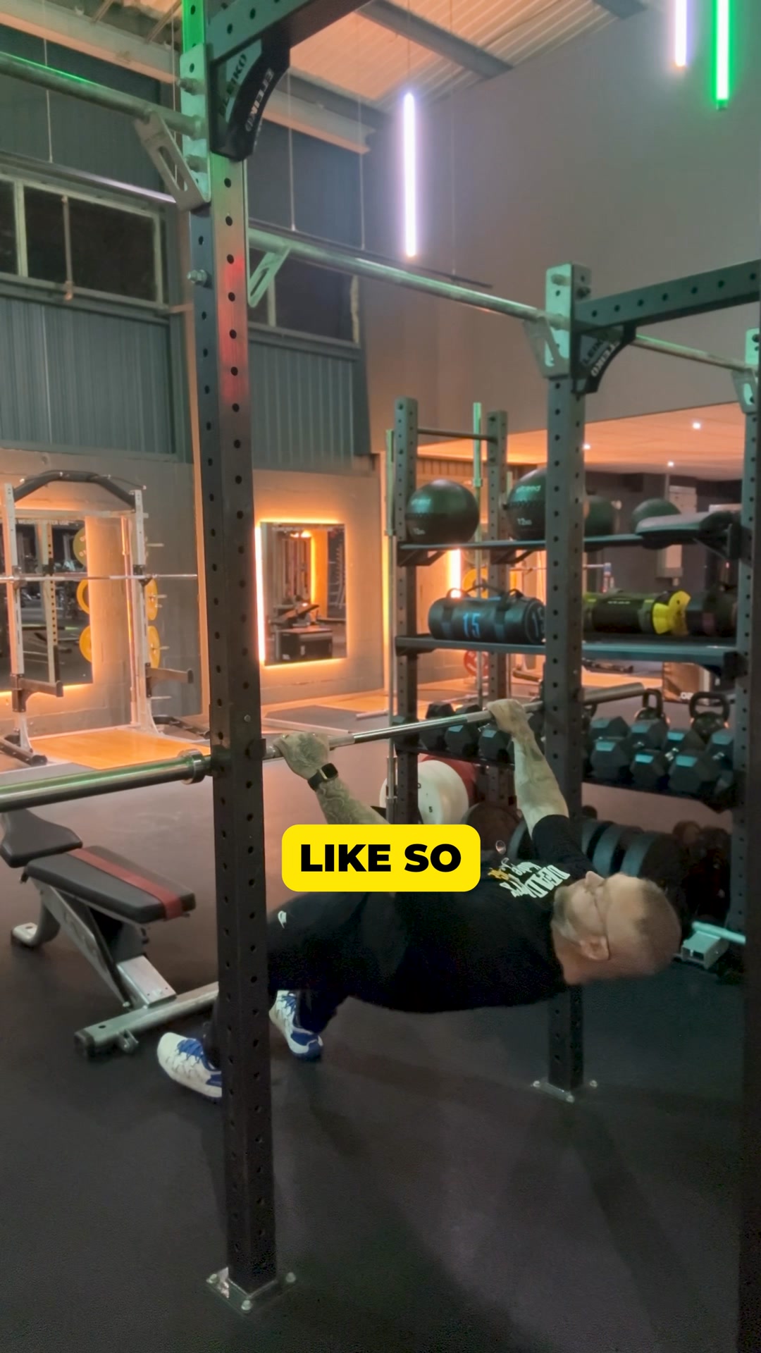 Learn how to use a barbell for inverted rows! 💪 This simple bodyweight ...