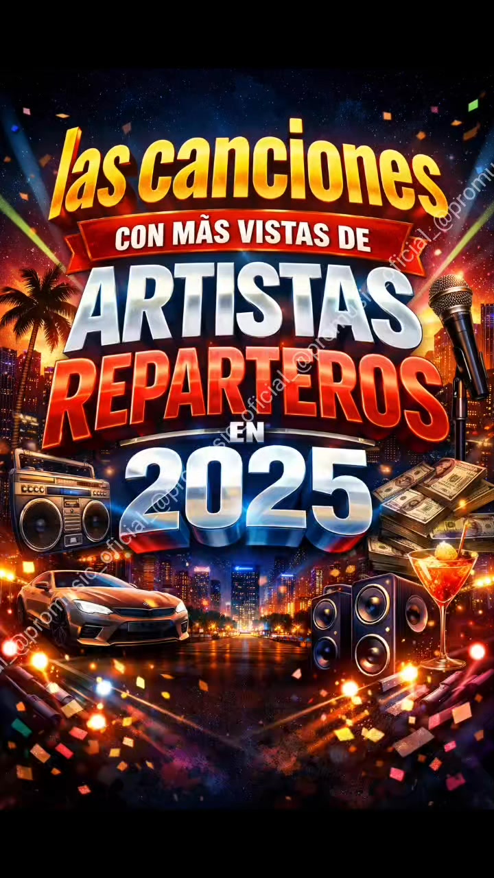Las canciones de artistas reparteros con más visualizaciones en Youtube ...