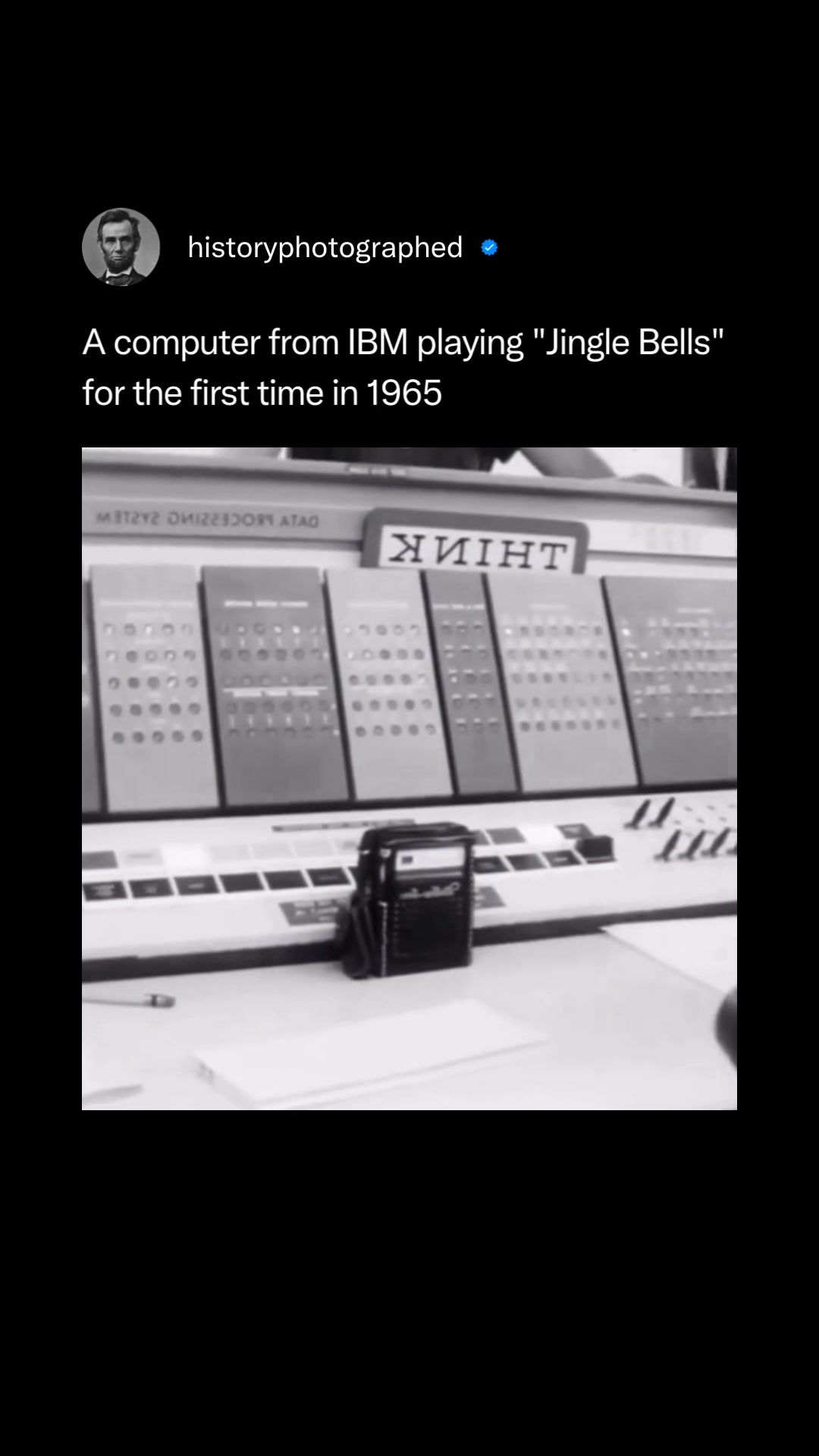 In December 1965, an IBM 1620 computer at Arlington State College ...