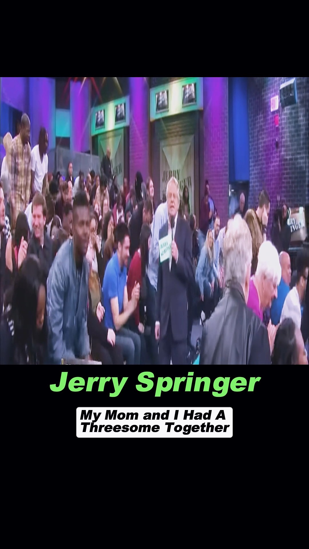 Jerry Springer Show 🎬 Best tv show ever #TheJerrySpringerShow # ...