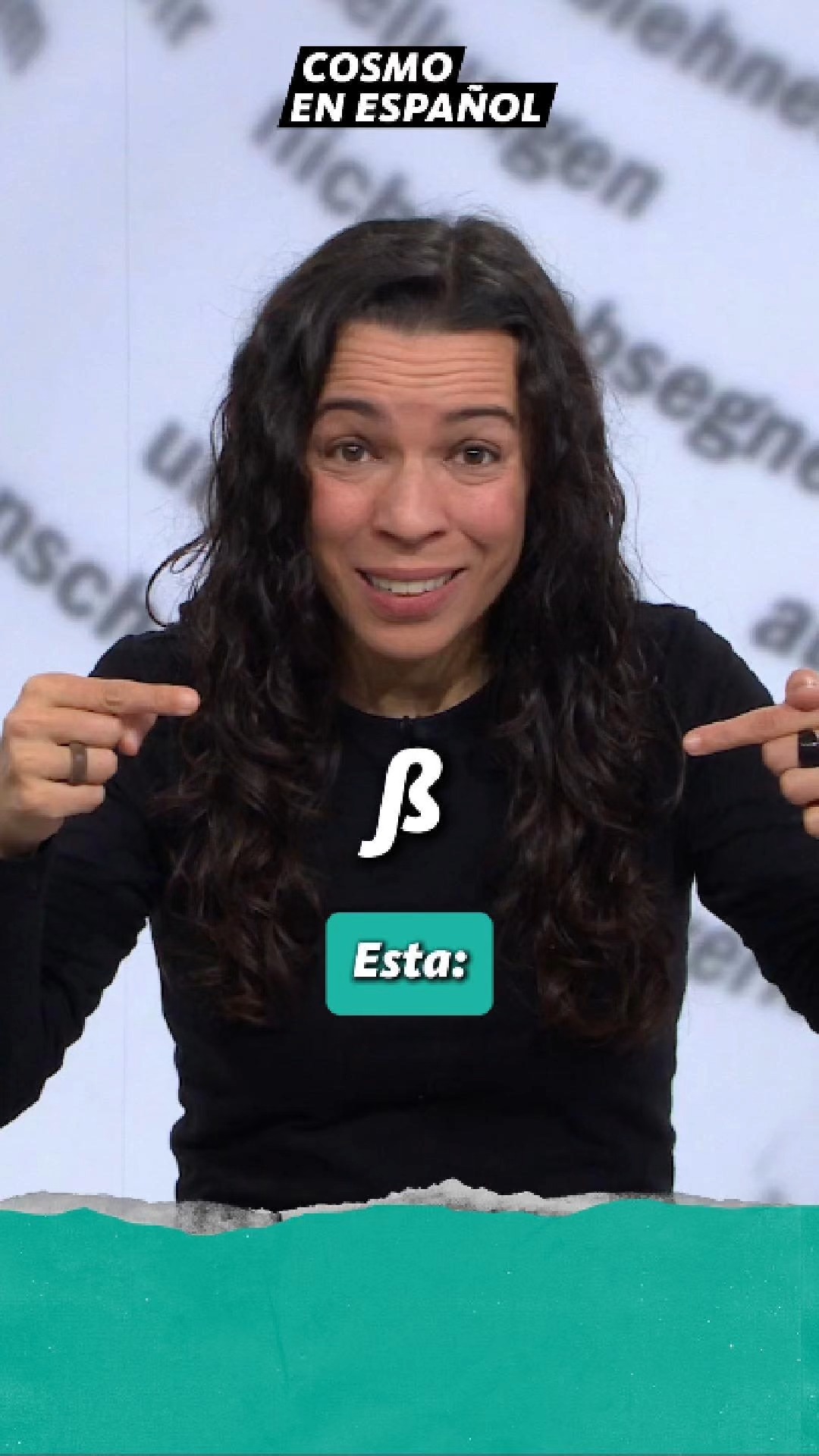 ¿Y esta letra rara por qué existe? Lo pensamos todos... Pero resulta ...