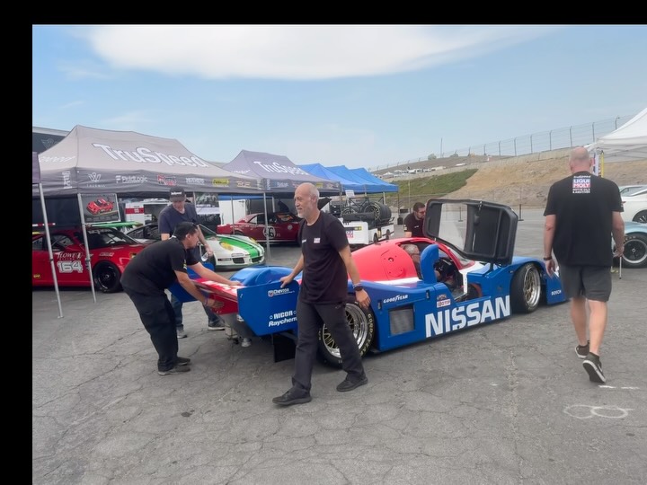After nearly a year of meticulous restoration the Nissan #gtp NPT