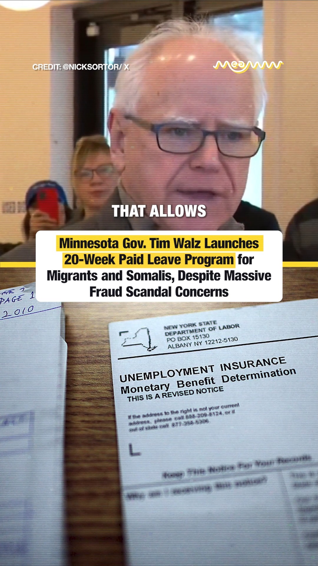 Minnesota Gov. Tim Walz Launches 20-Week Paid Leave Program for ...