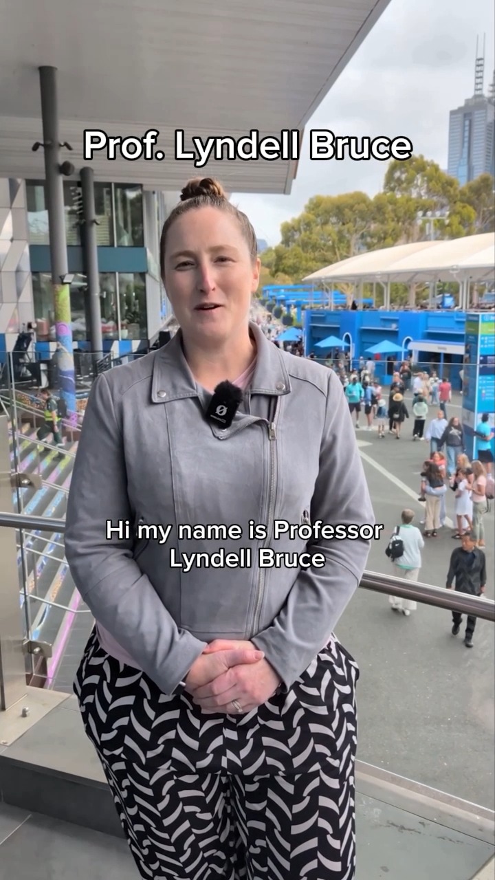 Australian Open - The game of endurance. Professor Lyndell... | Facebook