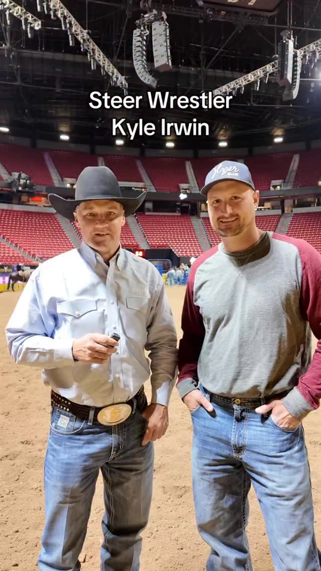 Catching up with Steer Wrestler Kyle Irwin at the National Finals Rodeo ...