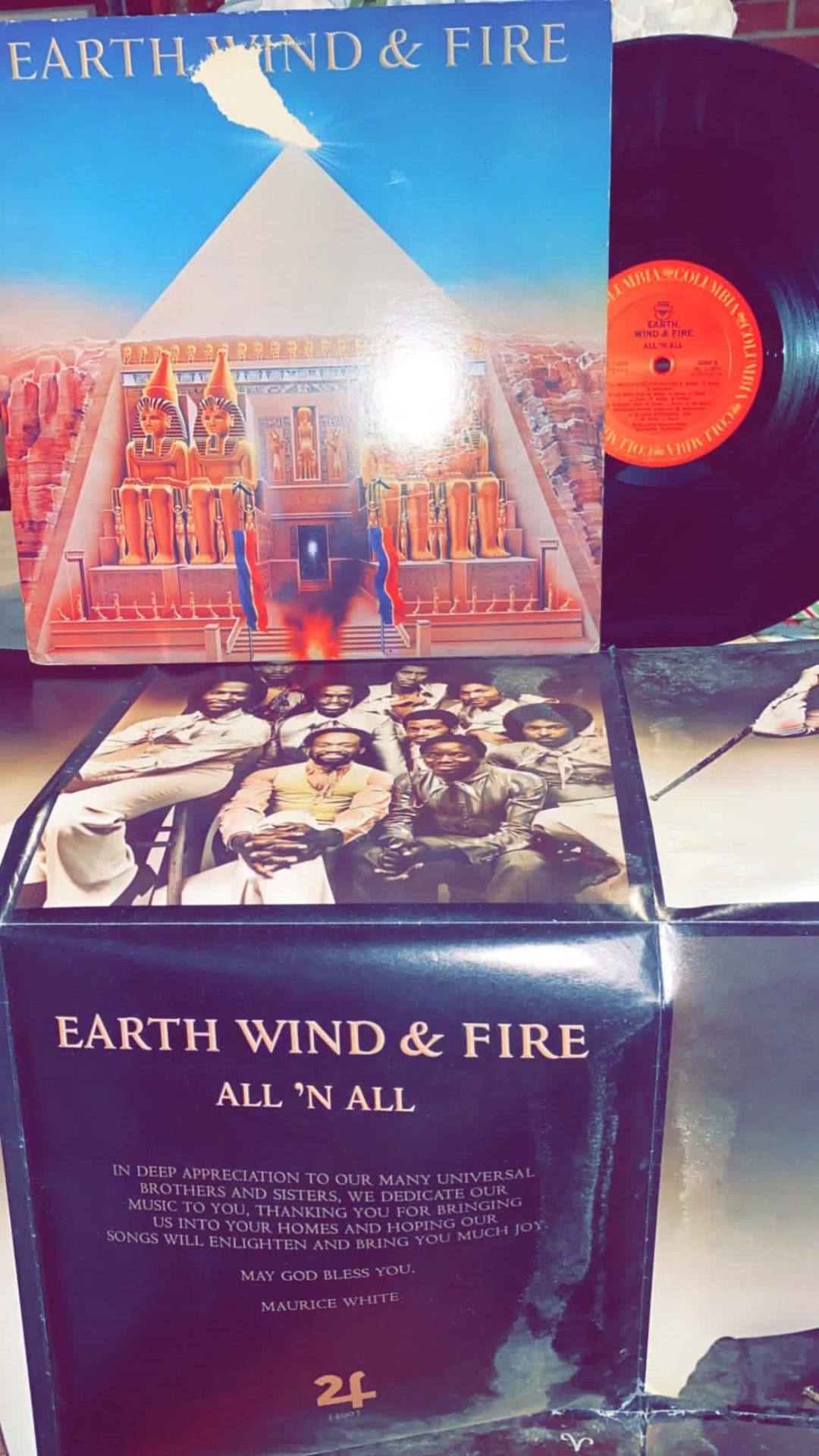 On November 21, 1977: Earth, Wind & Fire released the album “All