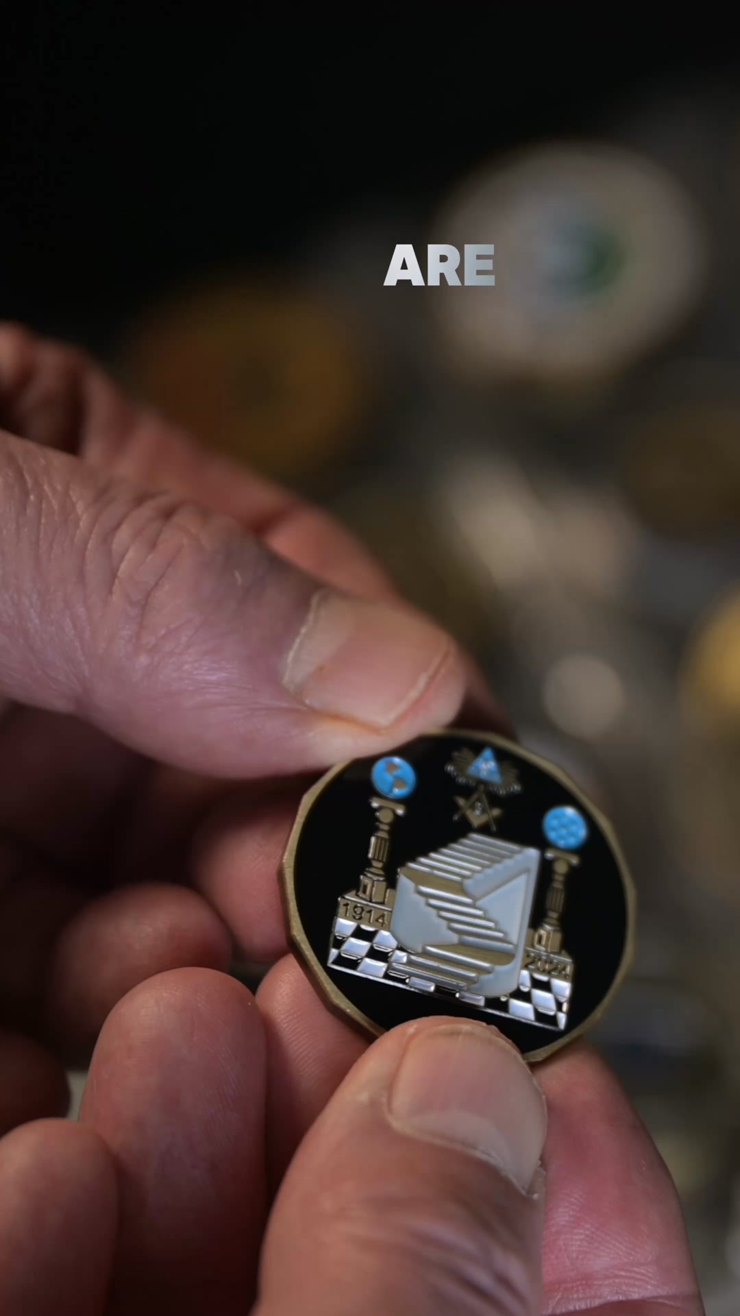 The FIRST masonic medal? What a historic item to roll into the