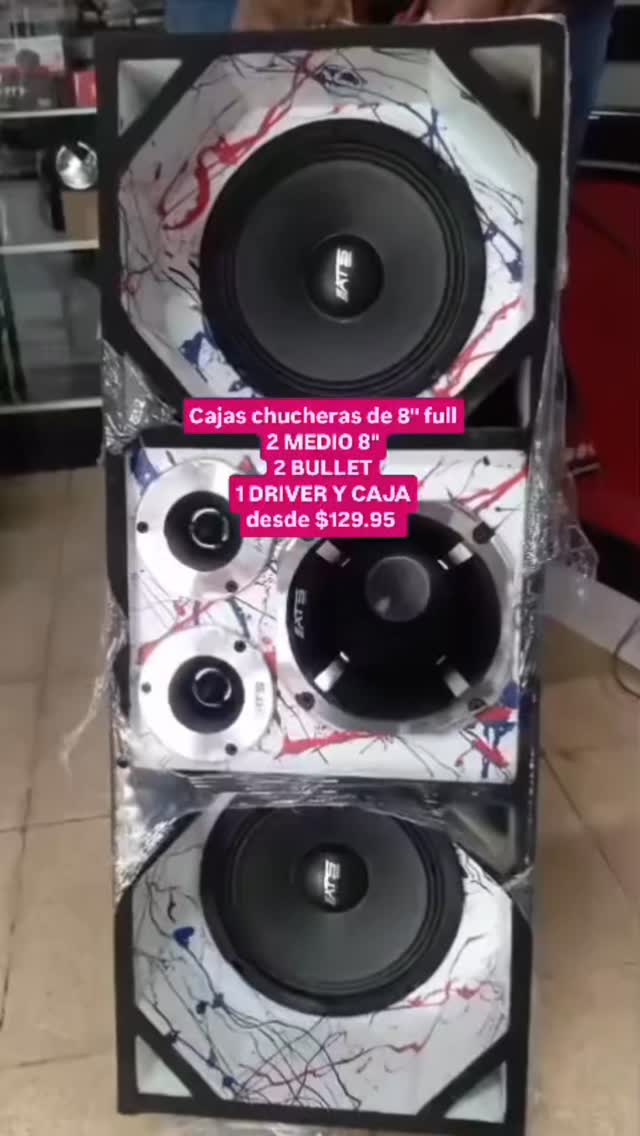 Cajas chucheras de 8