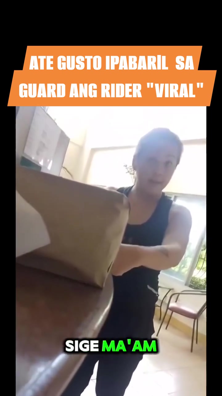 Gusto ipabaril ni ate sa guard ang rider🫣😱 #highlightseveryone # ...