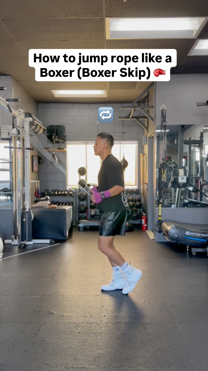 How to Jump rope like a boxer 🥊 #Boxing #boxinglife #boxinggym # ...