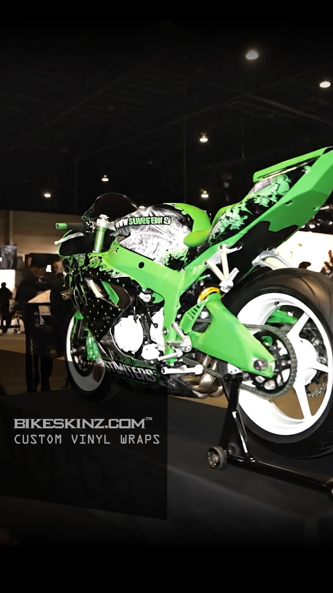 2009 ZX6R Stunt Build 💚🔥 Green Machine | BIKESKINZ.com | Facebook