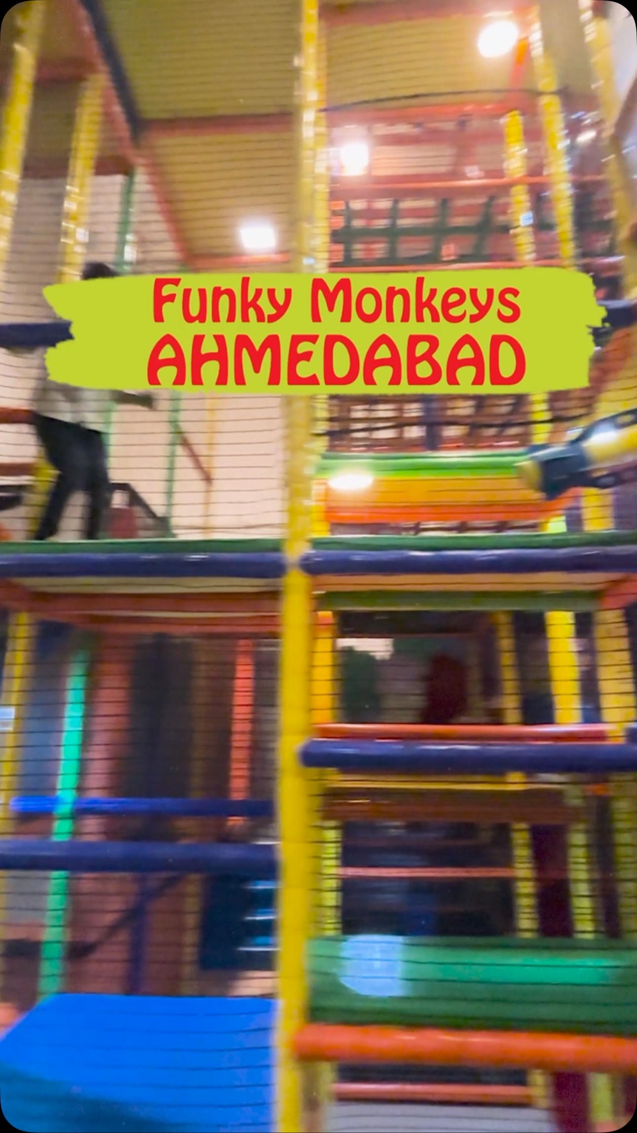 Funky Monkeys Ahmedabad located at level 3 @nexusahmedabad_one is