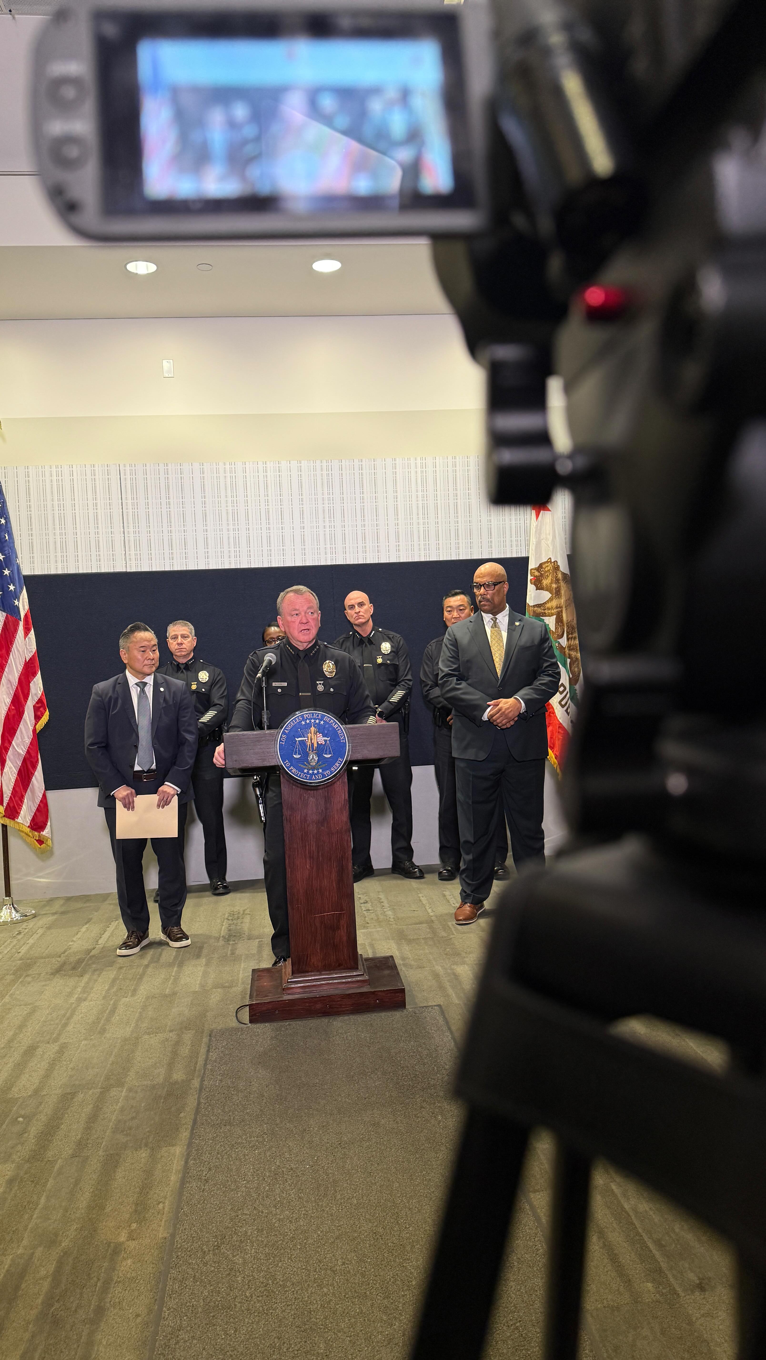 LAPD Chief Jim McDonnell Releases 2025... - LAPD Headquarters | Facebook