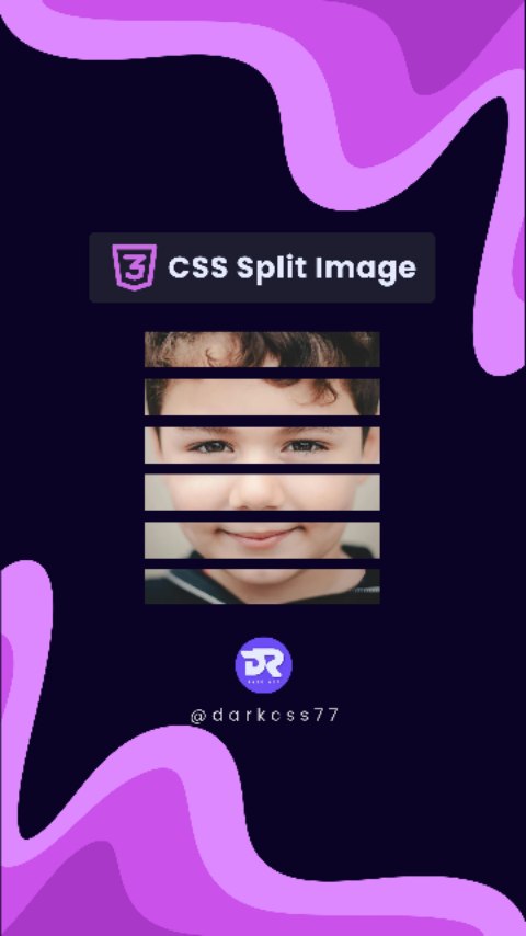 🔥 Split Image into Pieces using CSS 🎓🧑‍💻 👩‍💻 Source code is available ...