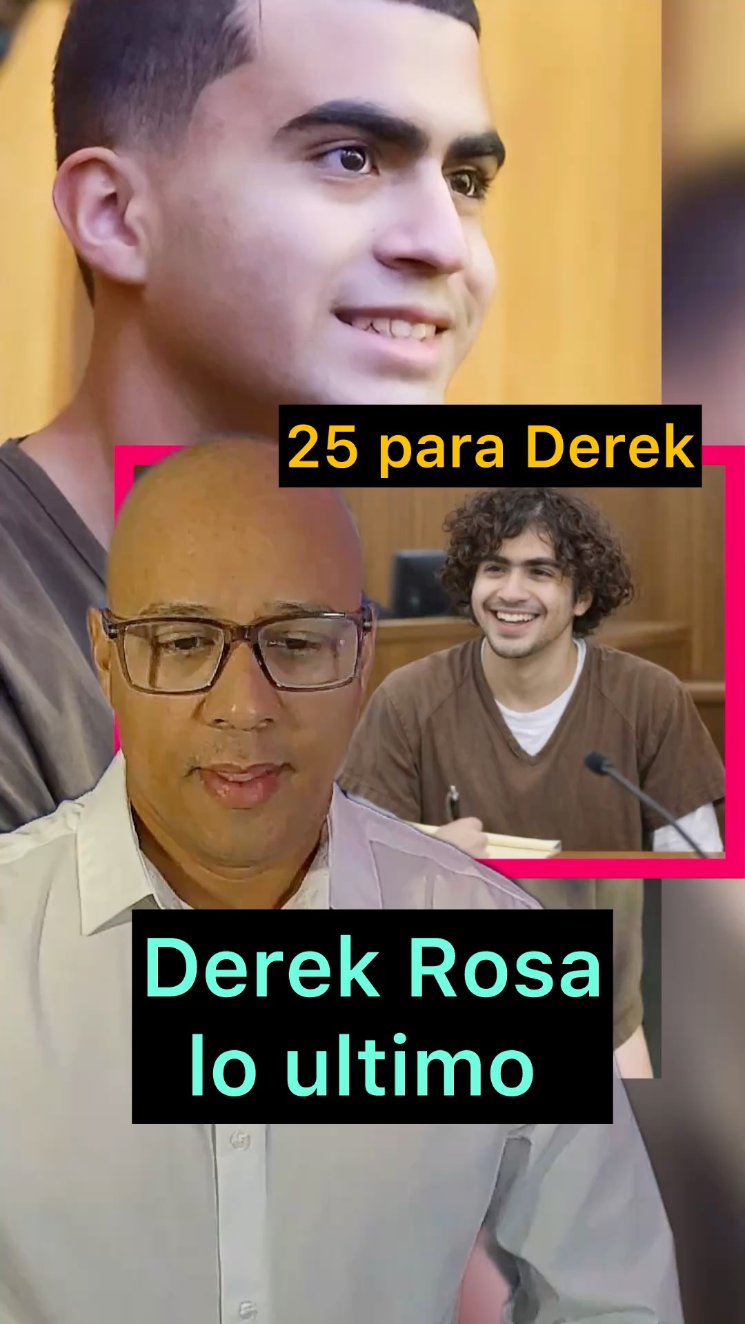 De ultimo minuto, Derek Rosa se declara cupable de pasar a su madre de ...