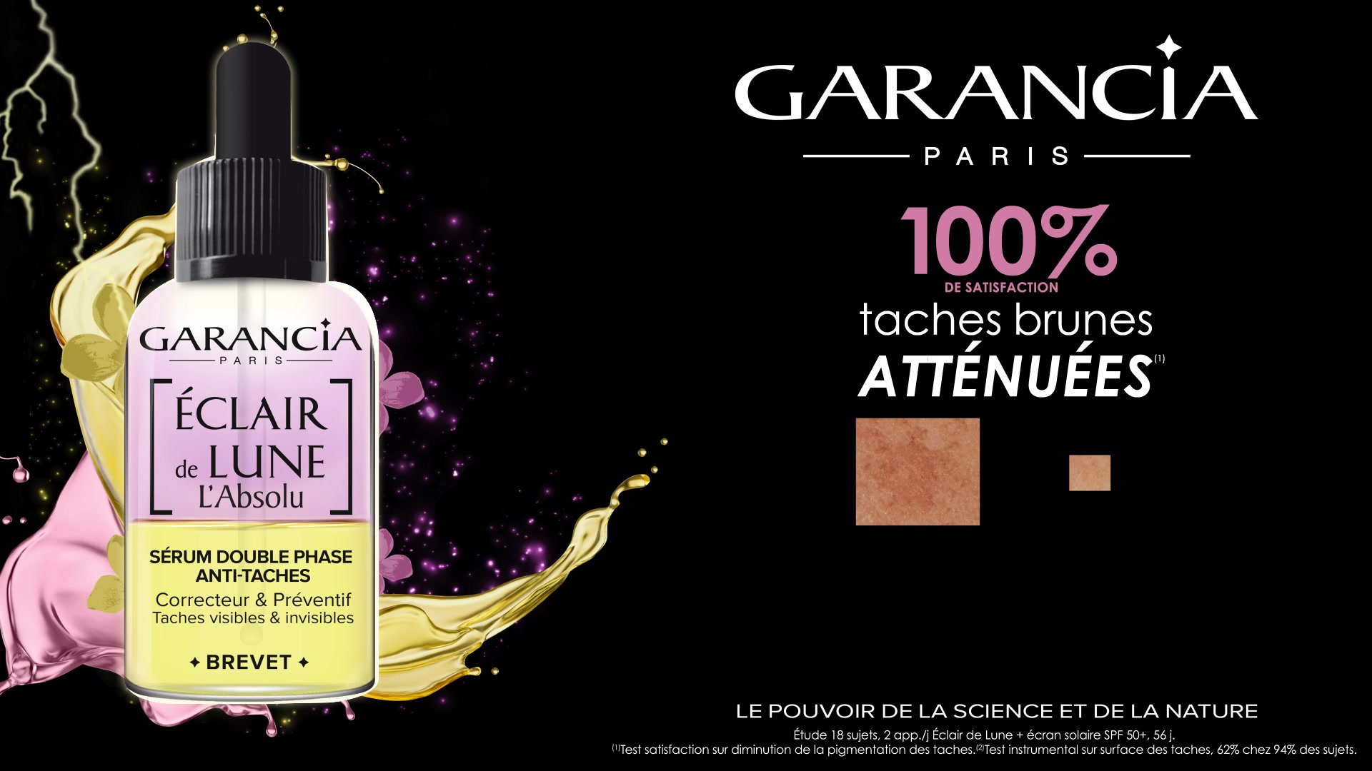 Sérum Double Anti-Taches Garancia Éclair De Lune L'Absolu - 30 Ml - Neuf - Correcteur Rides & Imperfections