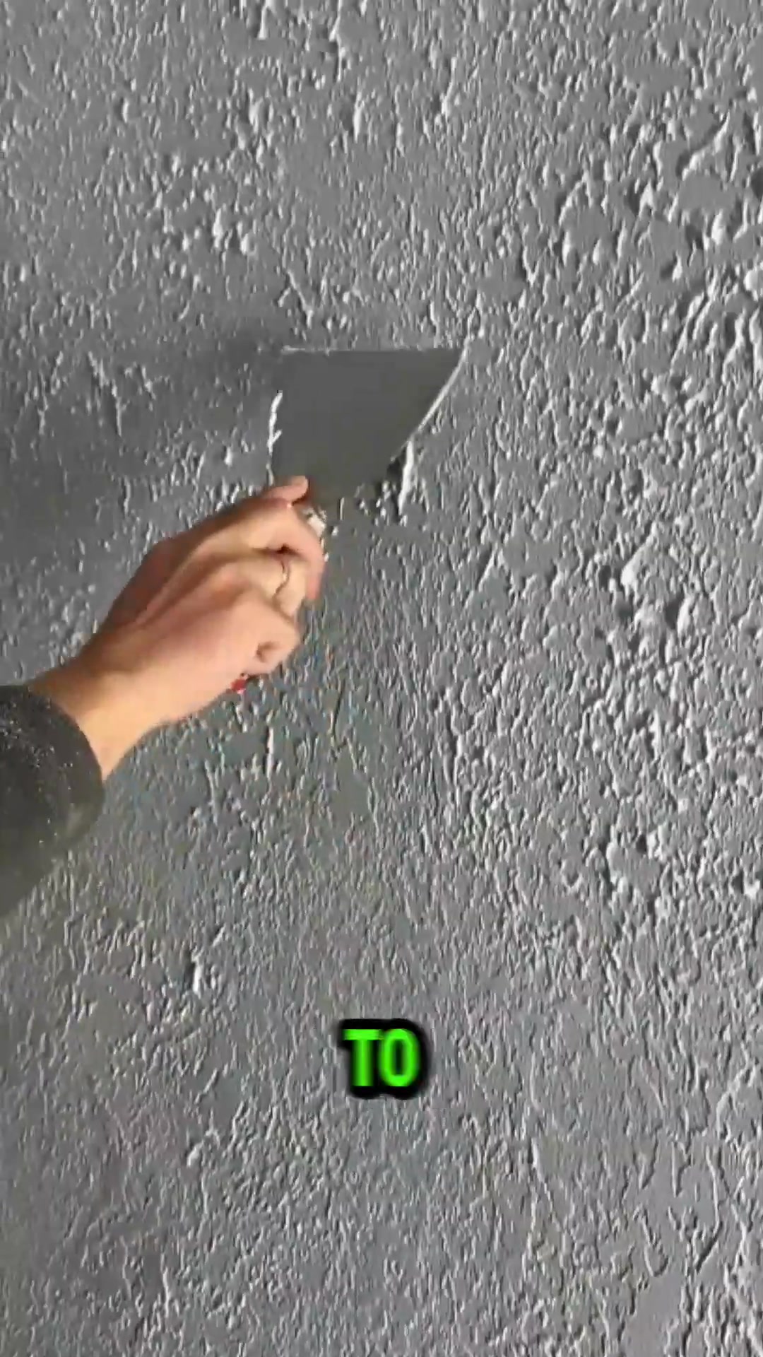 Picture of DIY Modern Cement Wall Luxurious Textured Finish Using Only Cement ...