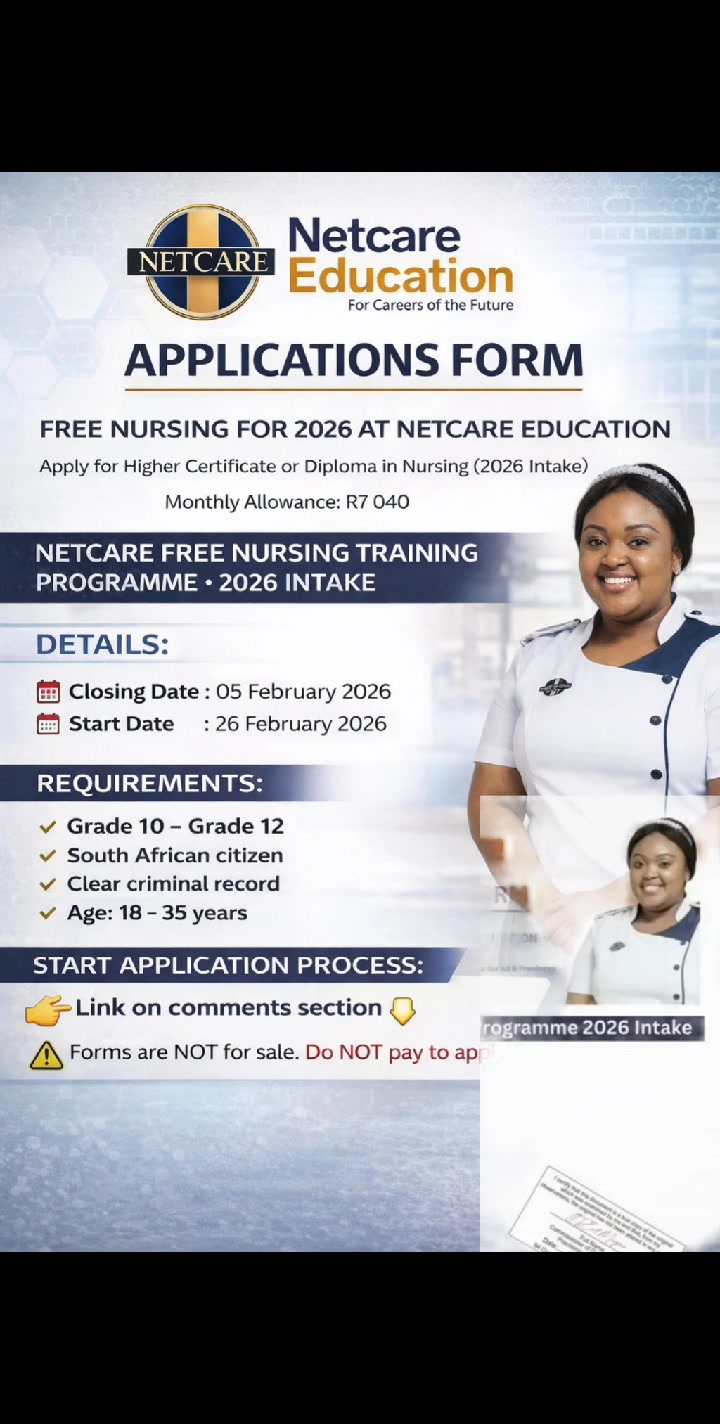 Apply Here 👇 https://sites.google.com/view/netcare-training/home # ...