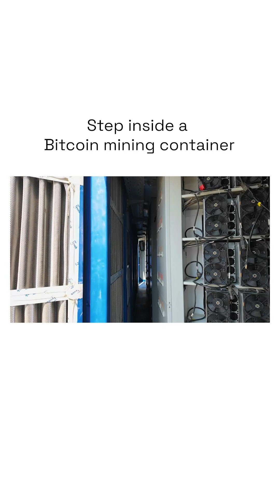 Step inside a Bitcoin mining container and see what it really takes to ...