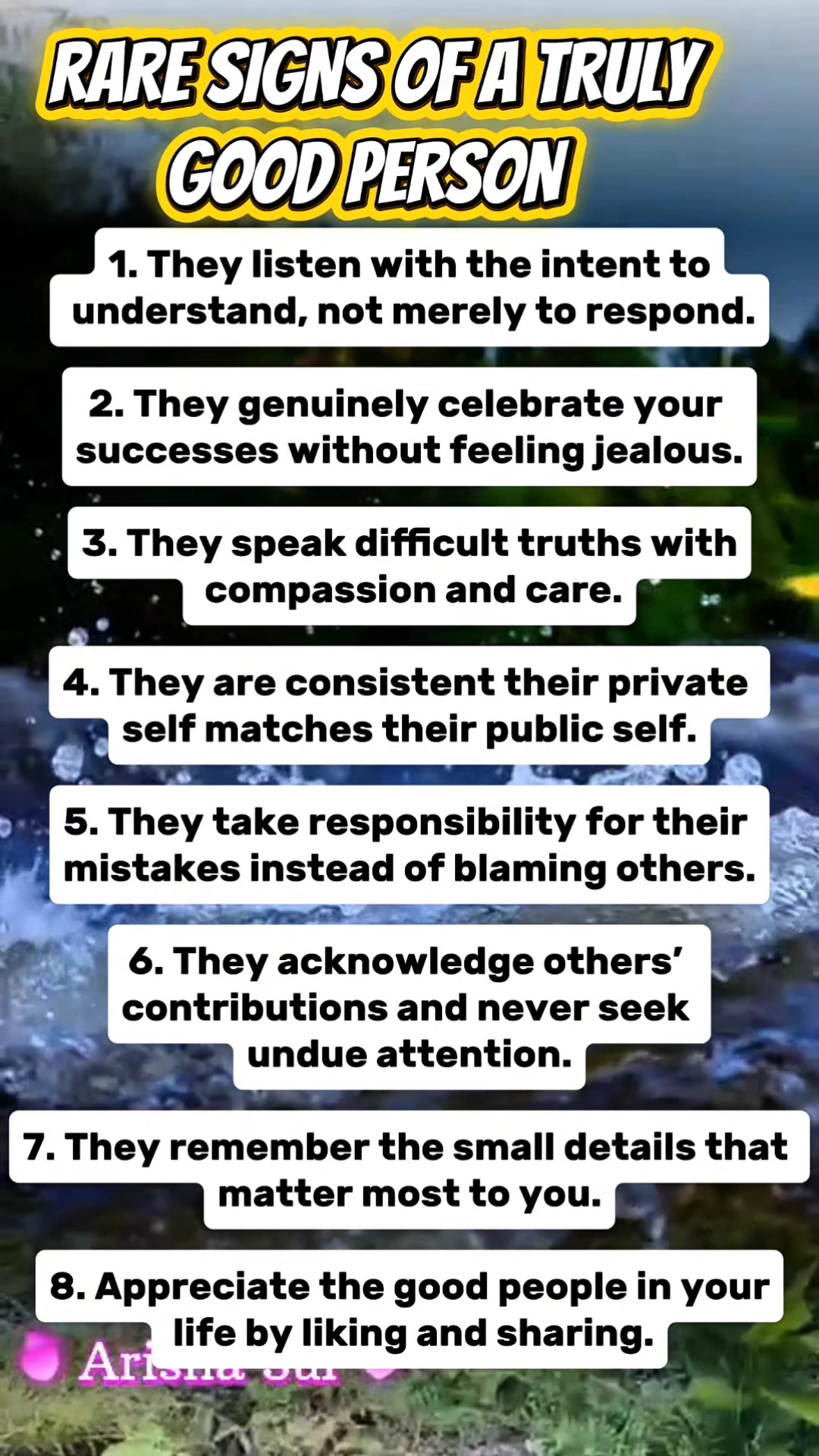 RARE SIGNS OF A TRULY GOOD PERSON #psychologyfacts #psychologyquotes # ...