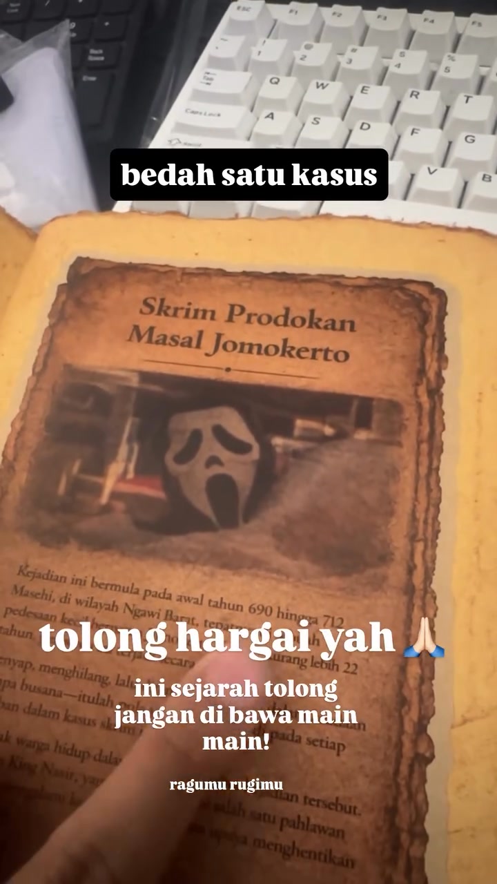 Biji w kira cuma buku kosongan asal ngarang, beneran kitab rongawi sc ...