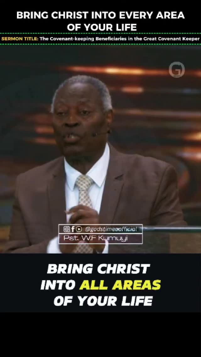 Bring Christ into Every Area of your Life | Pastor Kumuyi # ...