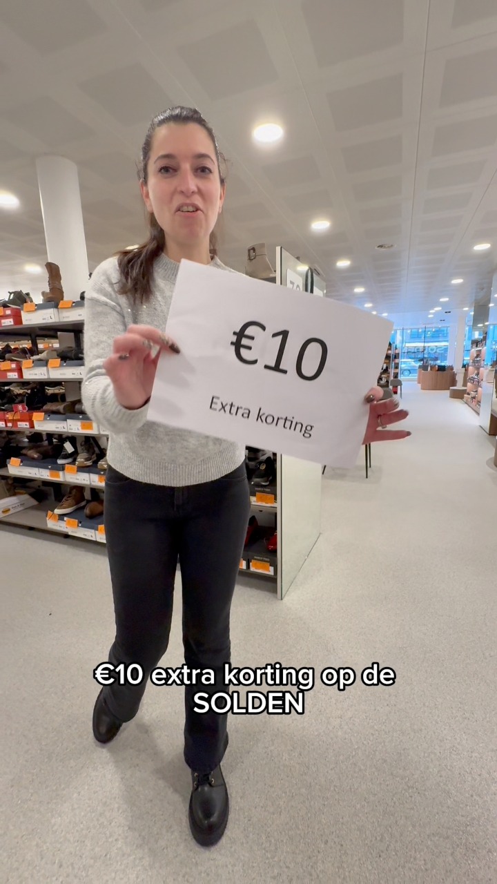 💥€10 EXTRA KORTING OP DE SOLDEN 💥 *voorwaarden in de winkel | Schoenen ...