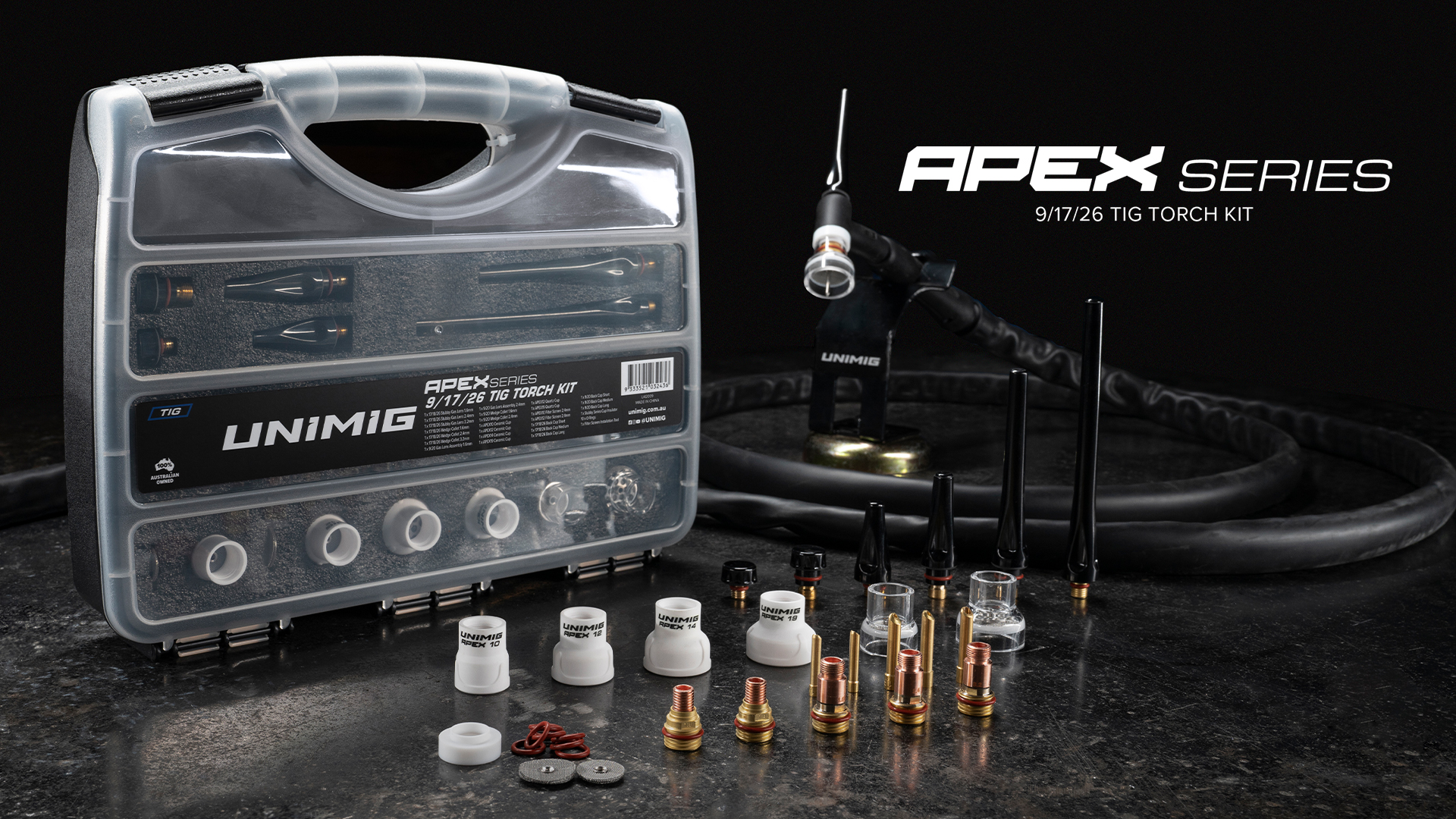 UNIMIG - Our brand new APEX Series TIG Torch kits are out... | Facebook