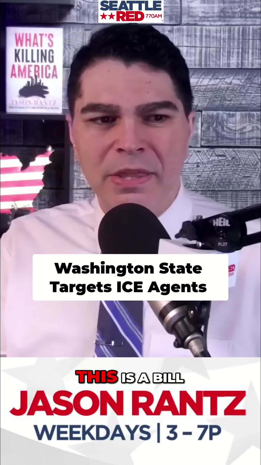 Washington Democrats just passed a ban on masks for ICE officers. It's ...