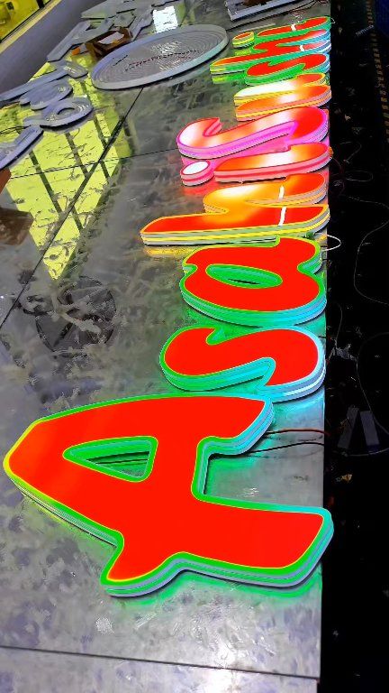 We can create unique effects for you like this #sign #signage #design # ...