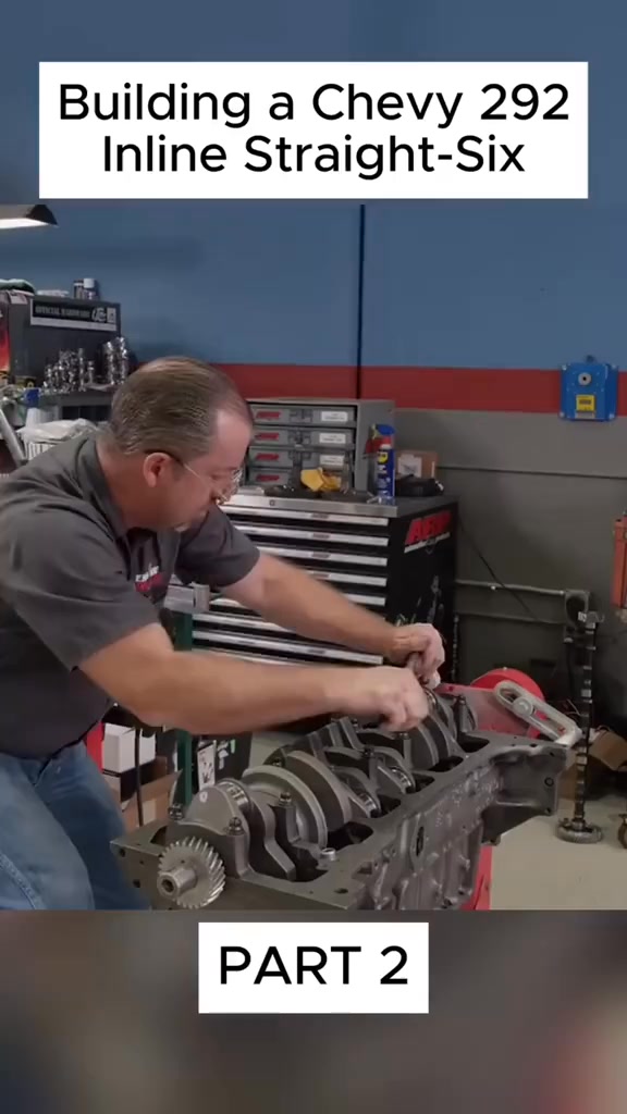 Building a Chevy 292 Inline Straight-Six | Beatrix Riley | Facebook