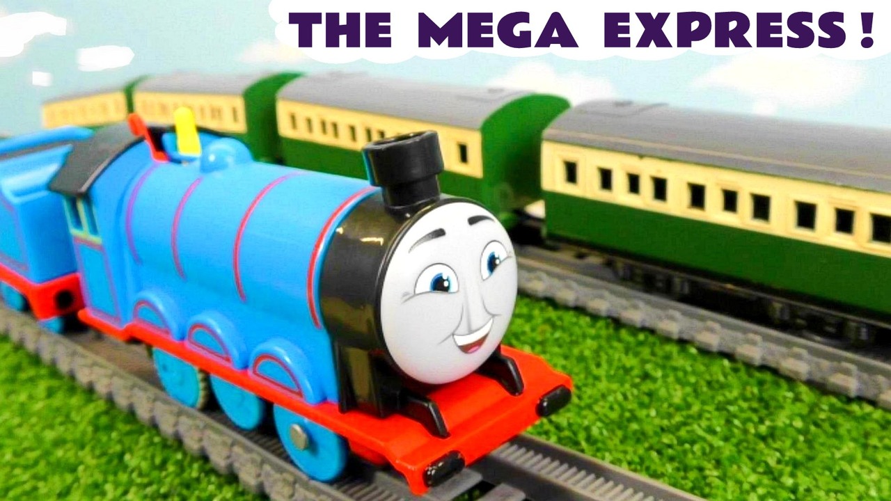 Thomas and Friends Trains Changed with Magic Collecting Kinder Surprise ...