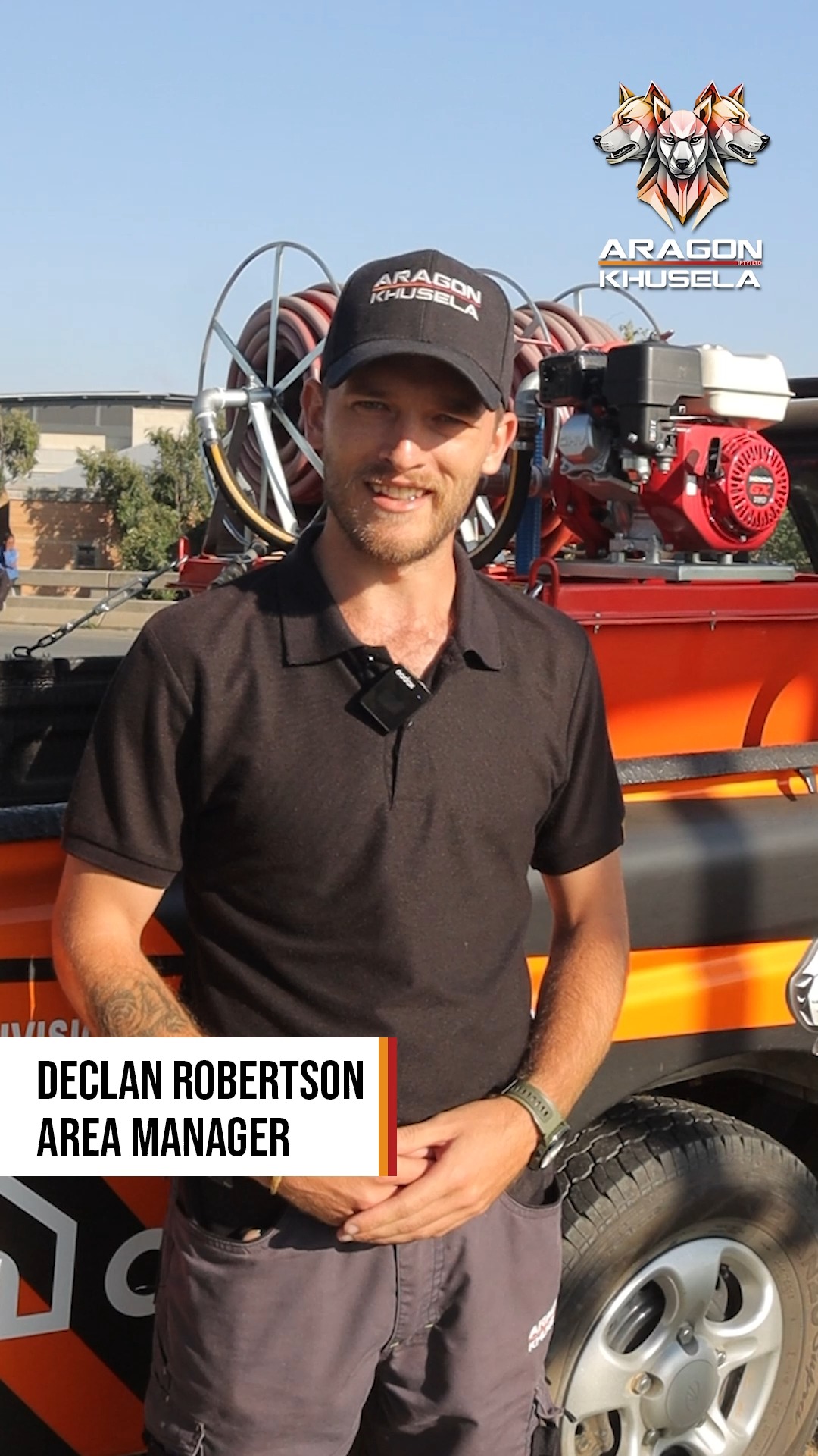 'Is your job dangerous?' 🎯 We asked Declan Robertson. 👀 We put ...