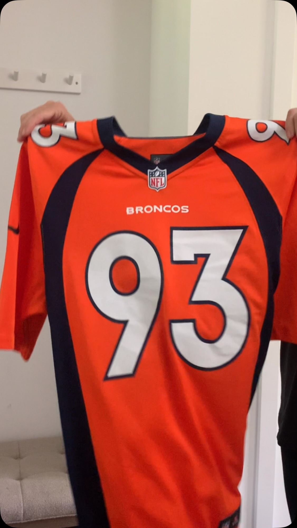 denver broncos jersey dress , #wags #girldad #sportsdad #girlhood #footballfashion | bevbroidery Arrive In 1 Week