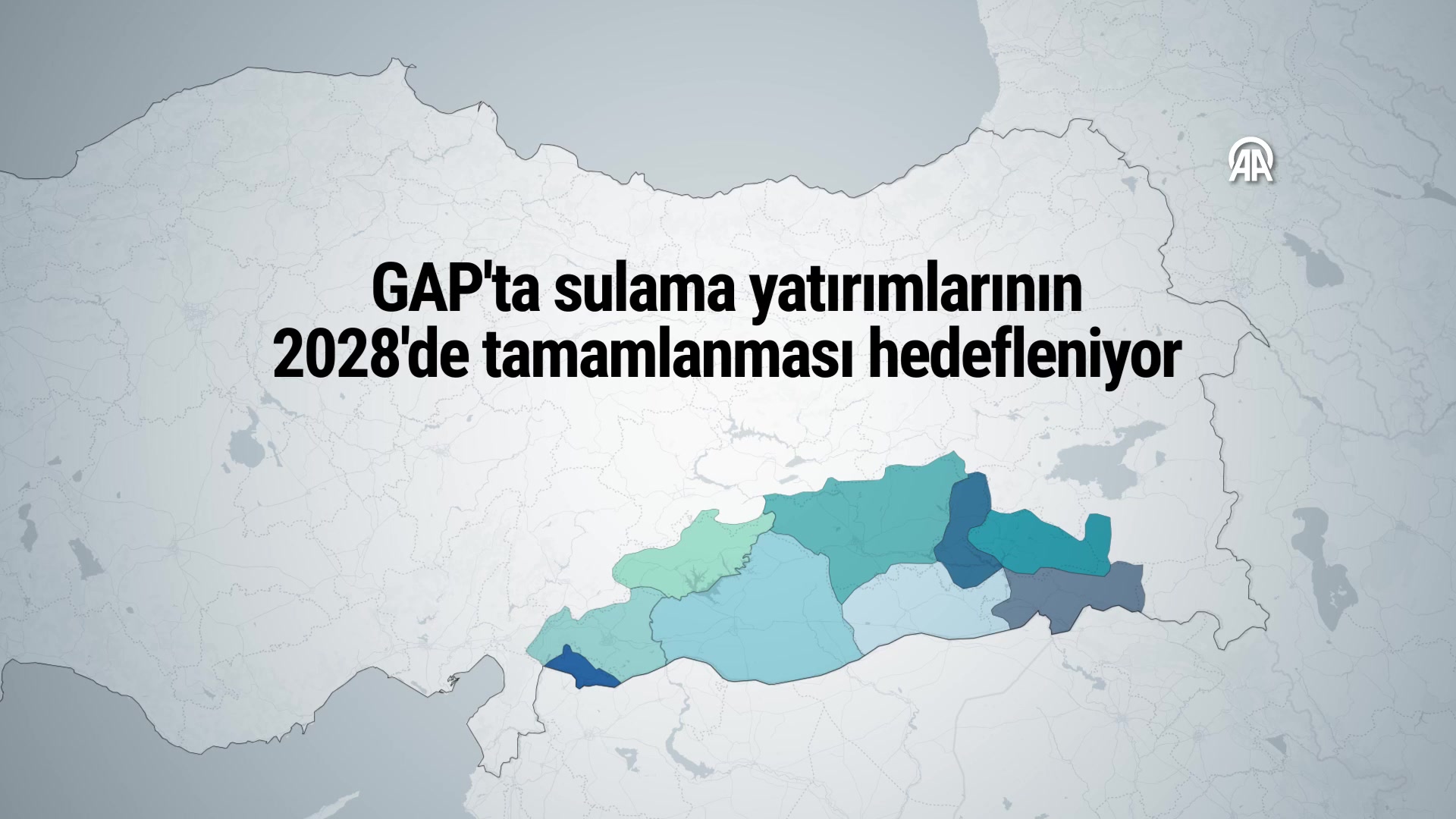 🚰 GAP’ta sulama yatırımlarının 2028’de tamamlanması hedefleniyor, 💧  B