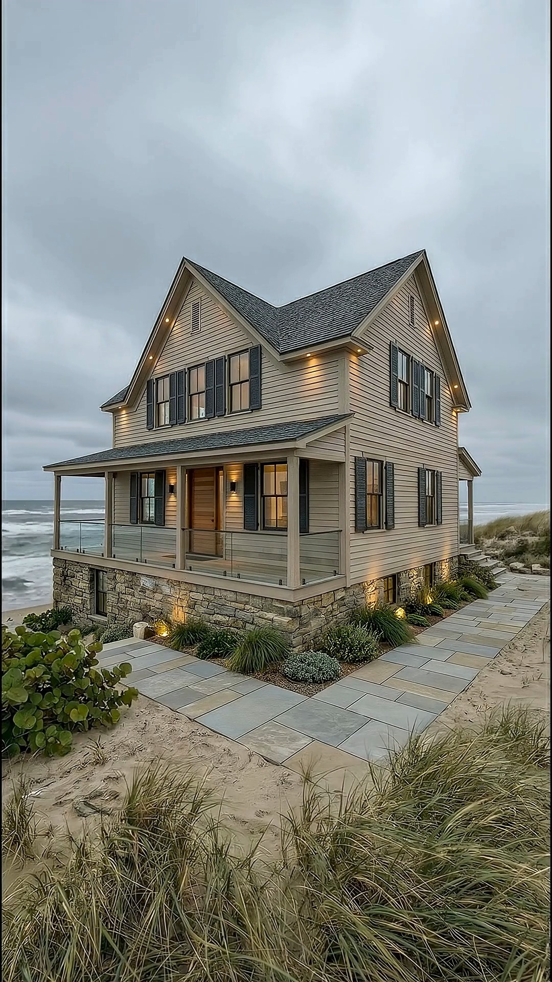 Salt-worn and abandoned, now calm and coastal-chic. The seaside finally ...