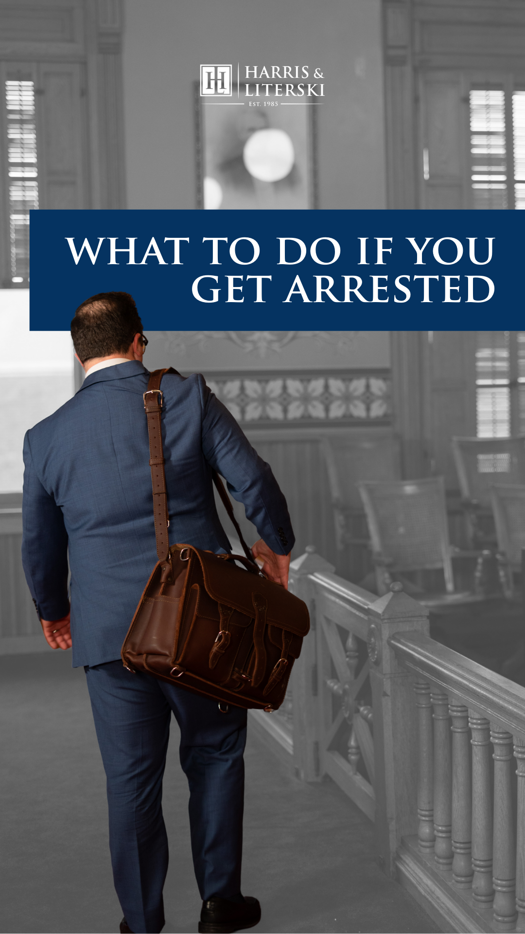 If you've just been arrested, here's the most important thing you