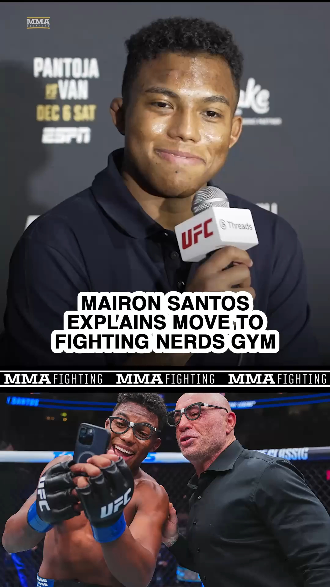 Mairon Santos declares himself a 