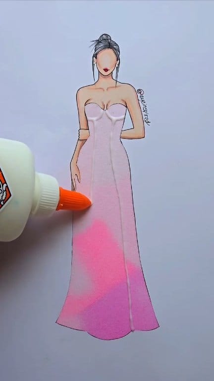 Would you wear this dress?! #art #artwork #artist #paint #draw # ...