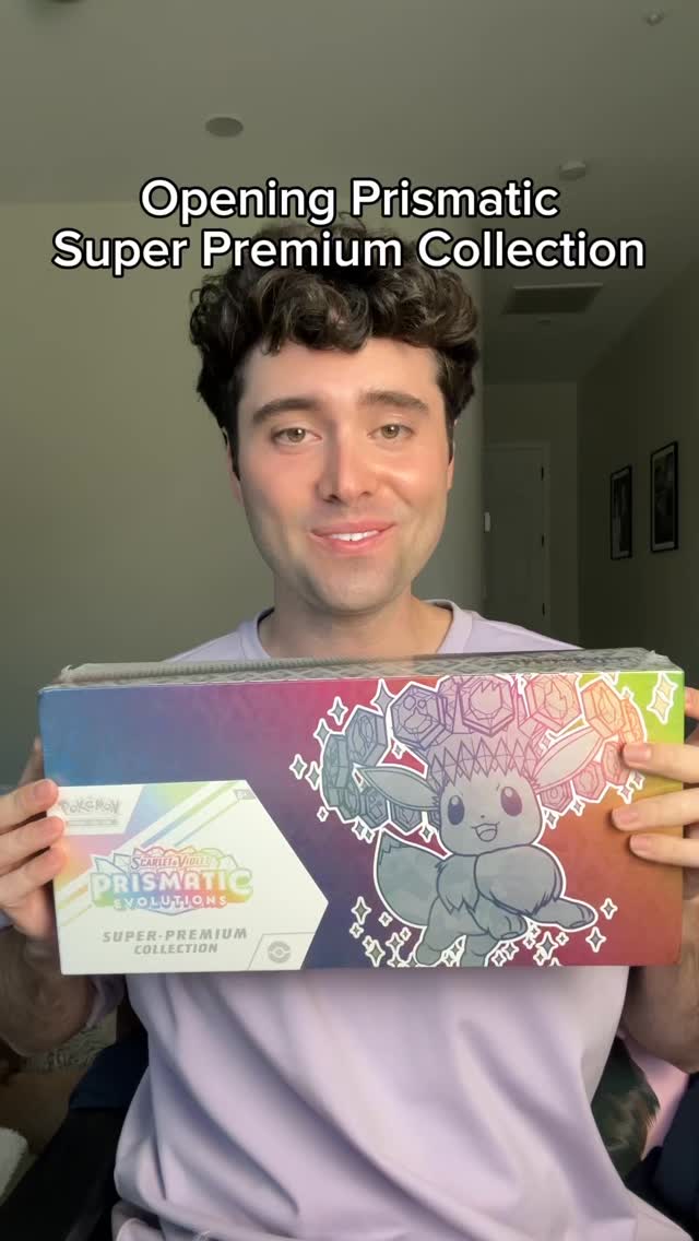 Opening a Prismatic Evolutions Super Premium Collection #pokemoncards ...