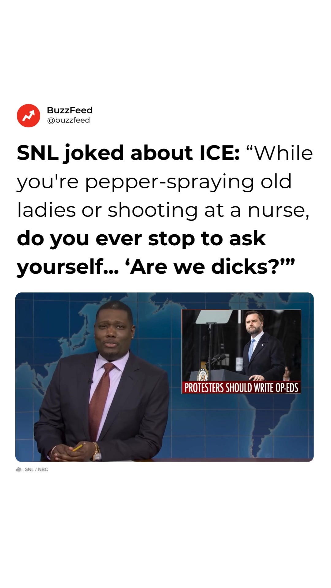 Michael Che cracked an ICE joke on SNL… and it did not land for ...
