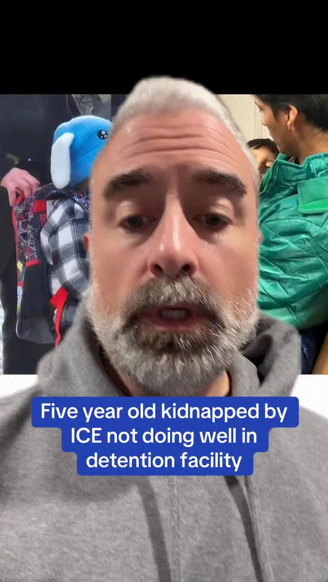 The five year old kidnapped by ICE in Minneapolis is apparently not ...