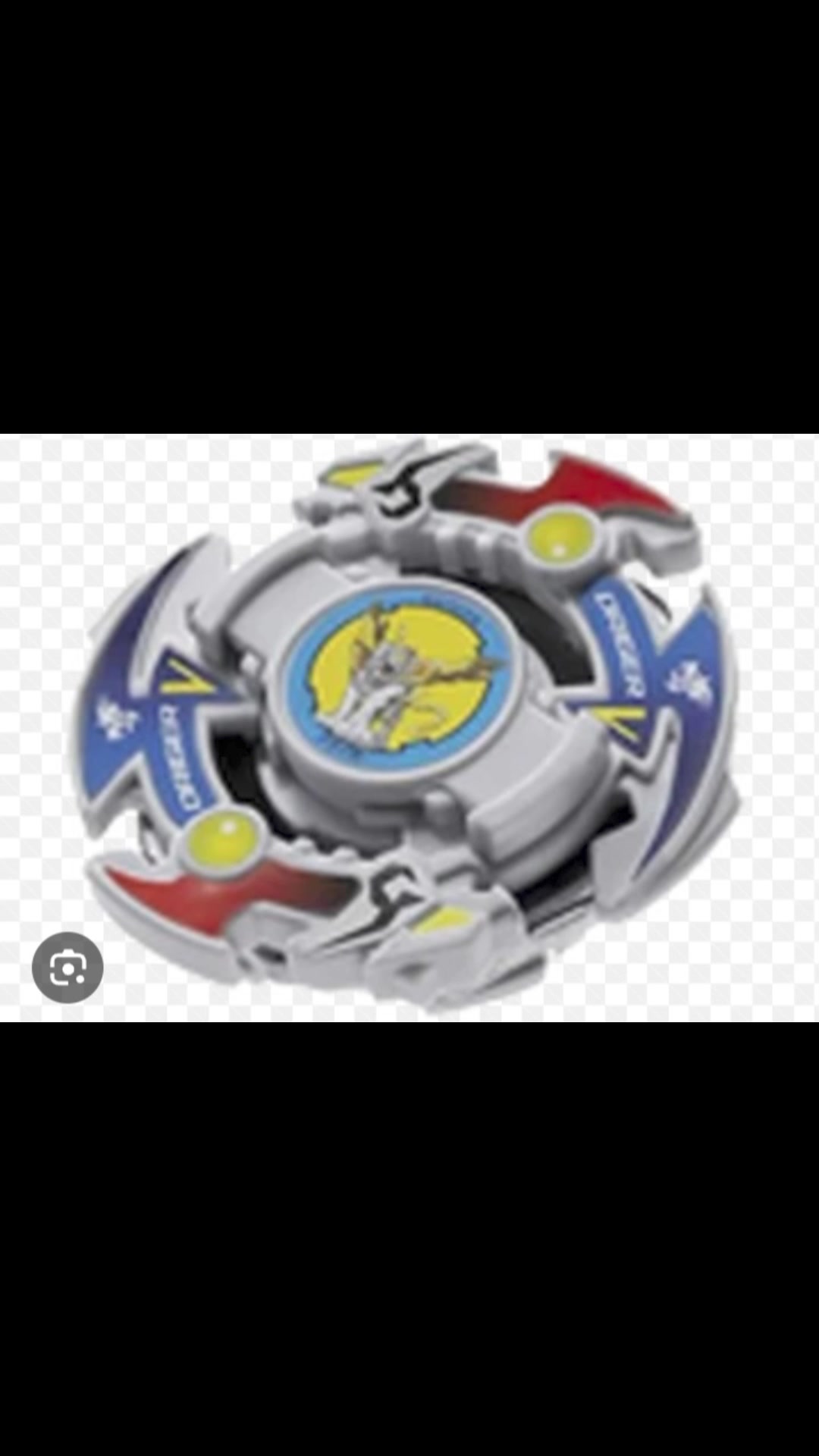 Custom Beyblade paint schemes inspired by Driger V, Draciel F, and