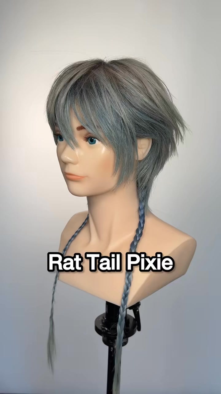 Rat tail pixie #kiiikiii #hairtutorial #pixiecut #jiyukiiikiii ...