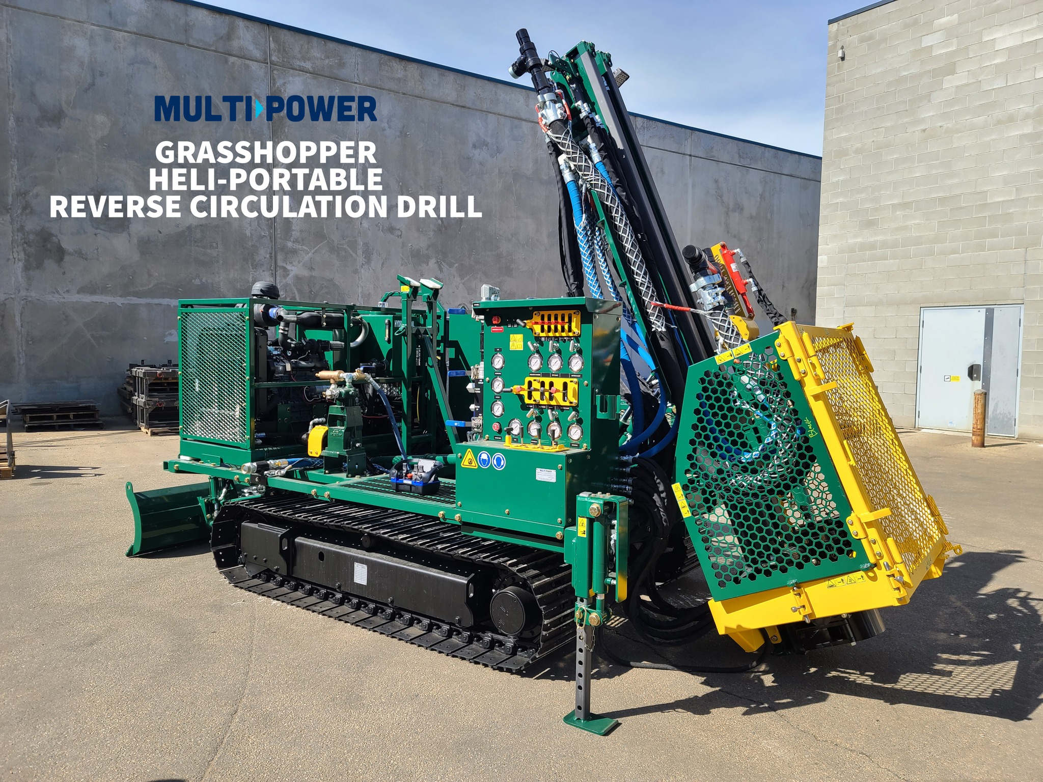 The Green Machine! This custom configured MPP Grasshopper - Heli ...