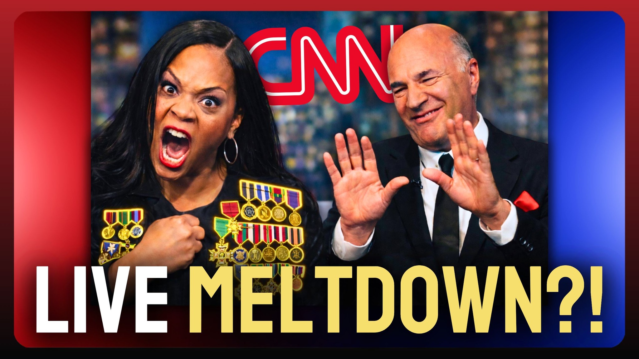 YIKES: CNN Panelist LOSES IT, Demands Kevin O'Leary THANK HER For Her ...
