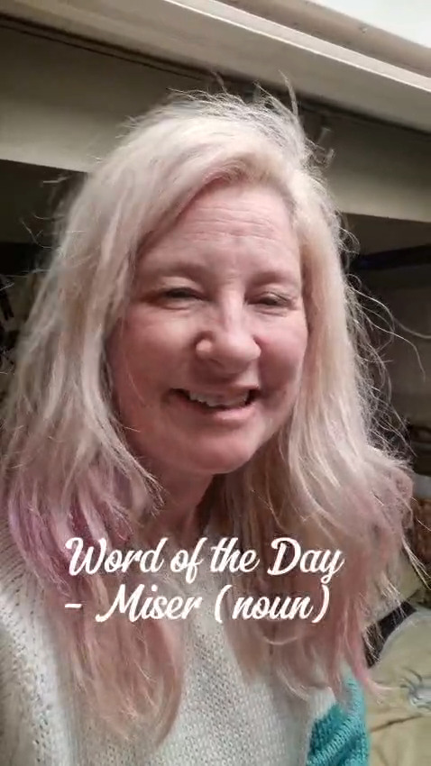 #WotD - Miser (noun) | For Reading Addicts