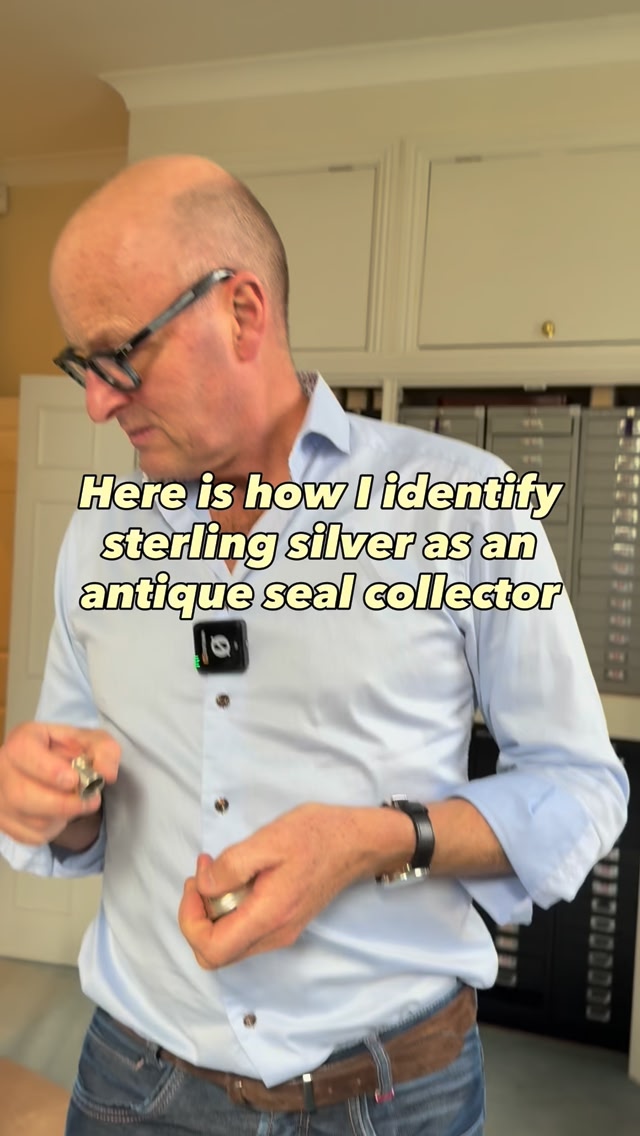 One of the easiest ways to spot antique English silver vs