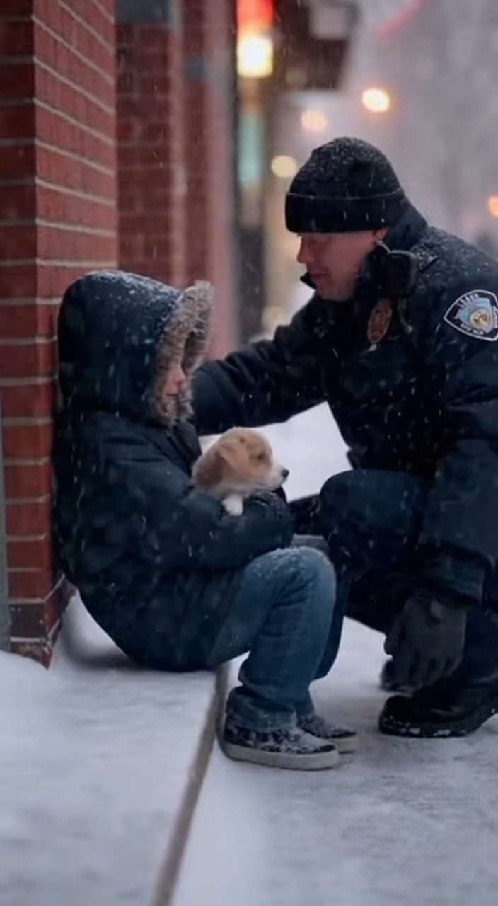 When the world becomes a wasteland of ice and indifference, A tiny ...