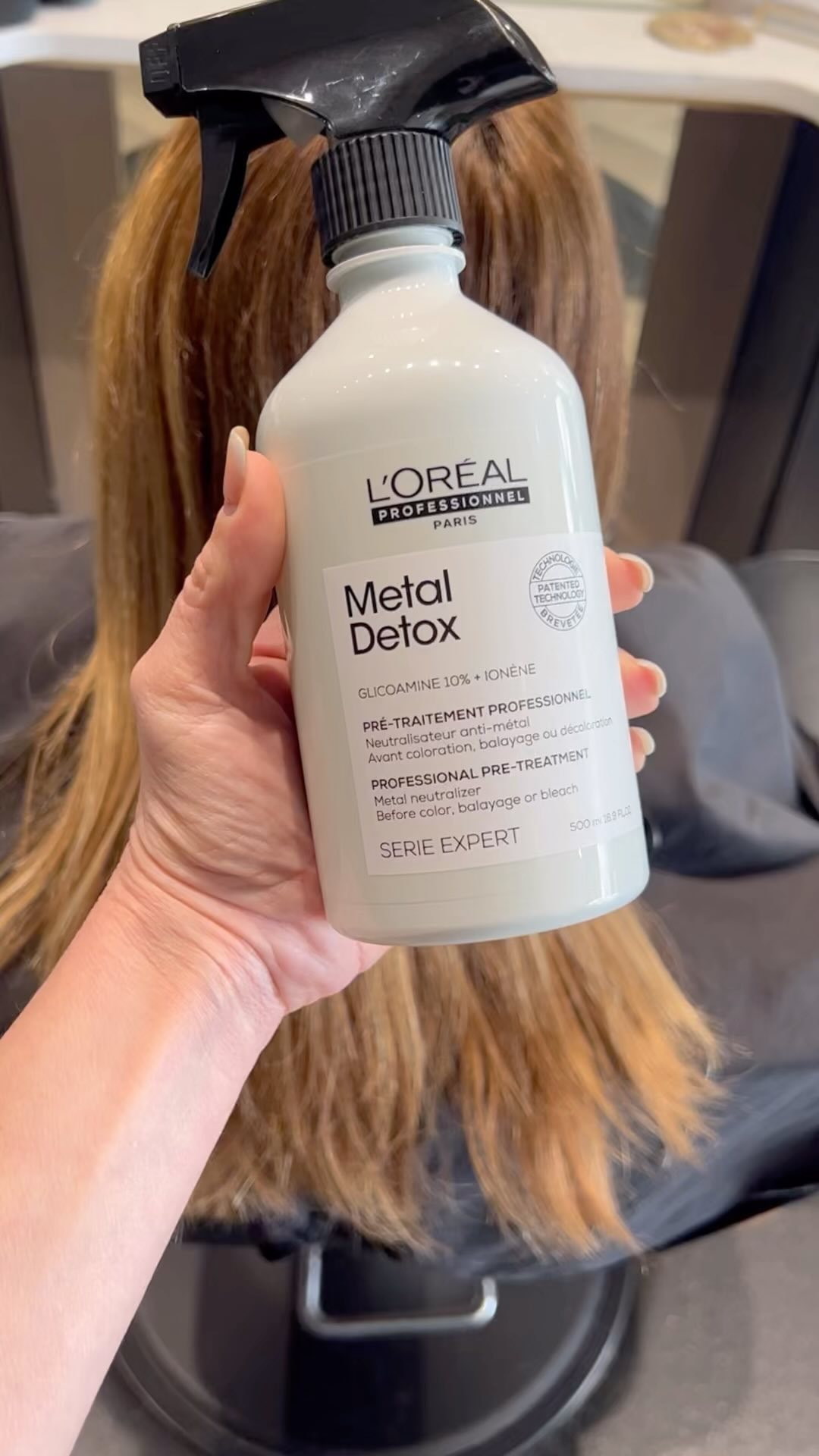 Got three minutes? That's all it takes to repair hair from bleach